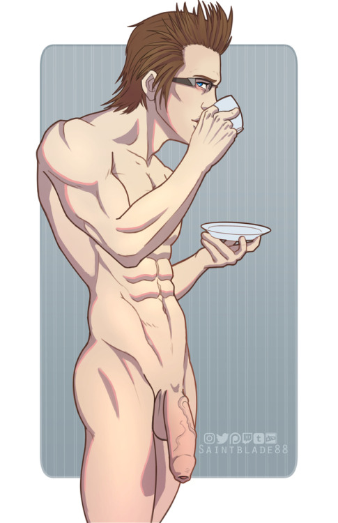 saintbladeafterdark:  Glasses-Kun chocobro. Sweet Ignis, my body isn’t ready for his DLC.
