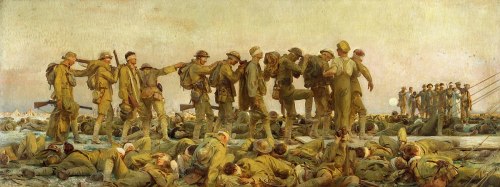 John Singer Sargent. Gassed. 1919. Oil on canvas. Imperial War Museum, London.