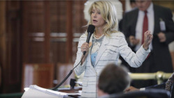 misha-collins:  stfuconservatives:  scruffycockles:  rcmclachlan:  You know who that is? That’s fucking Senator Wendy Davis (D-TX), who is currently in the middle of filibustering a bill that would effectively close down most abortion clinics in the