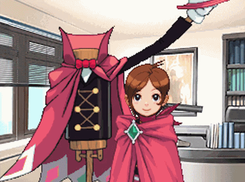 trucygramarye:  「Trucy Wright」 & 「Mr. Hat」 