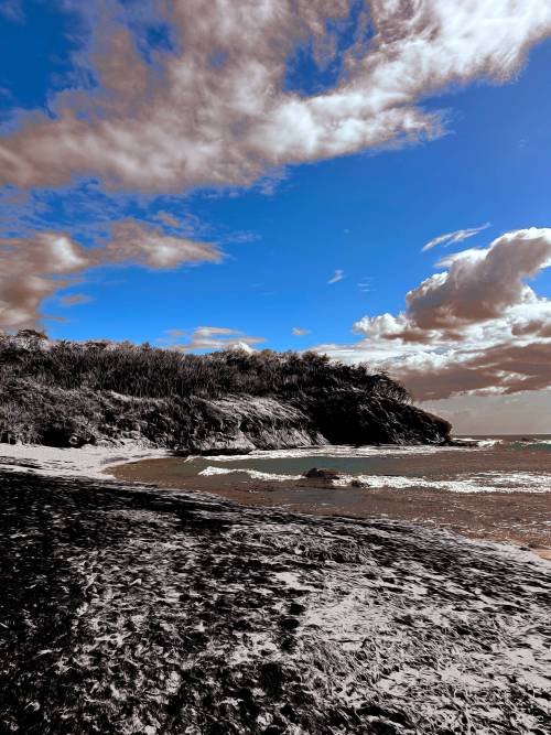 Black Sand Beach, Costa Rica