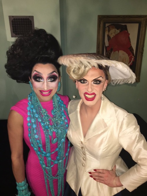 rubberdelrio:Bianca Del Rio w/ Robbie Turner