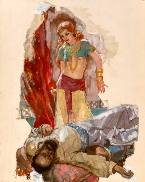 gameraboy2:  Revenge by Dean Cornwell, 1935