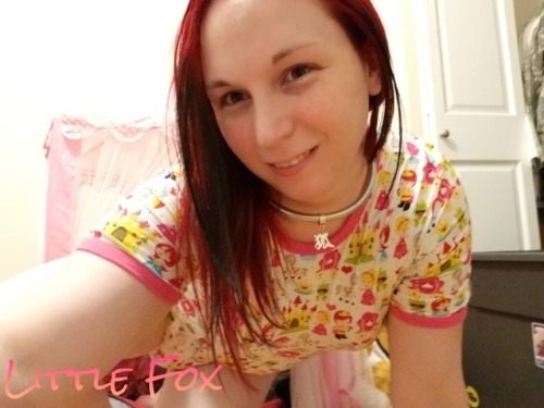 littlefox83:Haven’t posted any new pics in a while, so I  decided to have a play day in my new @onesiesdownunder princess onesie.  #abdl #regression #littlespace #diapergirl #diapers #princessfox #onesiedownunder #mommysdiapergirl #mommysgoodgirl