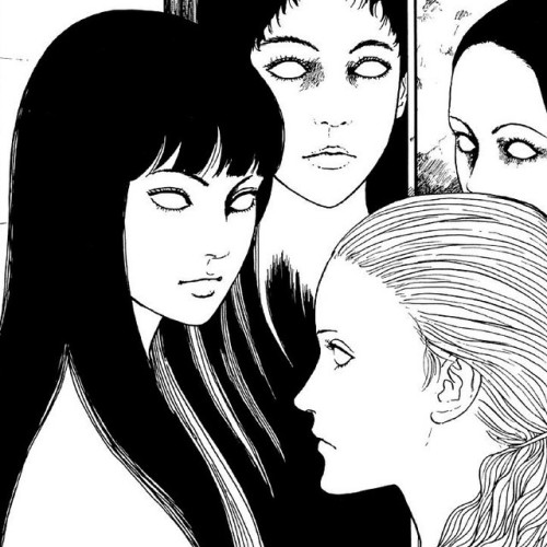 strangemonochromes: Itou Junji Kyoufu Manga Collection (”The Conversation Room”) // Junji Ito