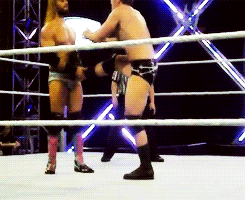 fyeahambrose: Throwback Thursday: Dean Ambrose vs Seth Rollins-Wrestlemania Axxess