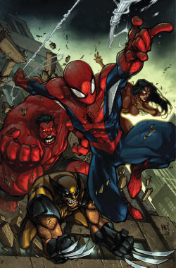 amazingironfist:  Avenging Spider-Man/Savage