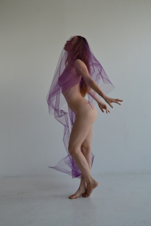 johnnymumblespics: Motion Study #1:  Imperial Purple Model and Choreographer: Brooke Eva Photos