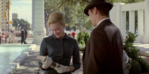 “The book’s always better, everyone knows that”Sadie (Sarah Gadon) is reading From