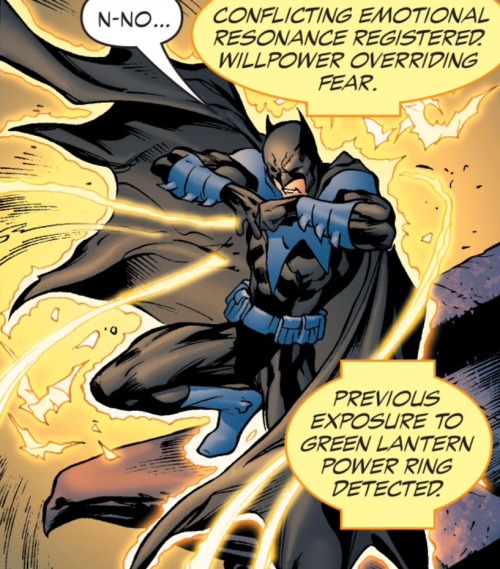 jules616:Bruce Wayne of the planet Earth. You have the ability to instill great fear. Welcome to the Sinestro Corps. Green Lantern #17. 