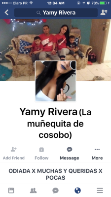 happytotin:  Yamilka Rivera Quiles 24 de Manati  Qué bellaca , envien aportaciones
