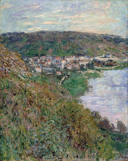 View of Vétheuil   -   Claude Monet,  1880French, 1840-1926Oil on canvas, 809.6 mm (31.87 in) x  650
