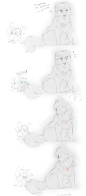 lunarescapades:  Cause this is pretty much what happened this MTMTE issue right?  KittyGate you better watch yourself. I’m sure MegaCat has hacked up hairballs bigger than you.  -yes please full view this-