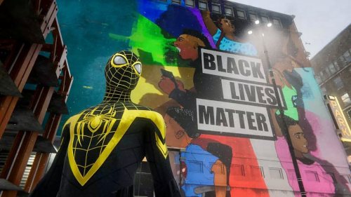 Side quest to unlock the black and gold suit in honor of the #blacklivesmatter movement ......Listen