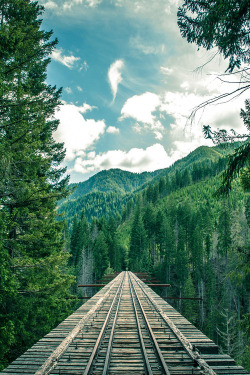 bluepueblo:  Mountain Rail, The Cascades,