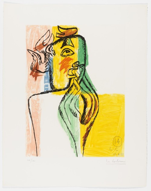 Untitled from Unité, Le Corbusier, 1963–65, MoMA: Drawings and PrintsAbby Aldrich Rocke