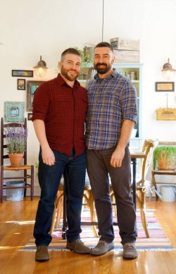 snoggered:  I was just on ApartmentTherapy and was going through one of the more recent house tours and saw the apartment of these two adorable fuzzy guys. Awww so cute.   Take a look at their apartment here: Nick&amp;Spiro