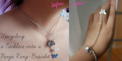 DIY 2 Panjas or Handpieces. The blogger of the bottom photo calls this a &ldquo;slave bracelet&rdquo
