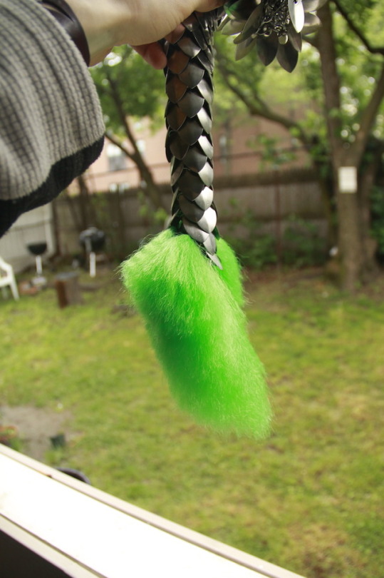 I Finally Worked Out A Tail Floof That Im Happy With! It Took Some Experimenting With How Much Hair To