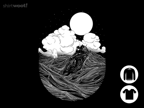 Following the Great White Whale by Sebasebi (on tee here)