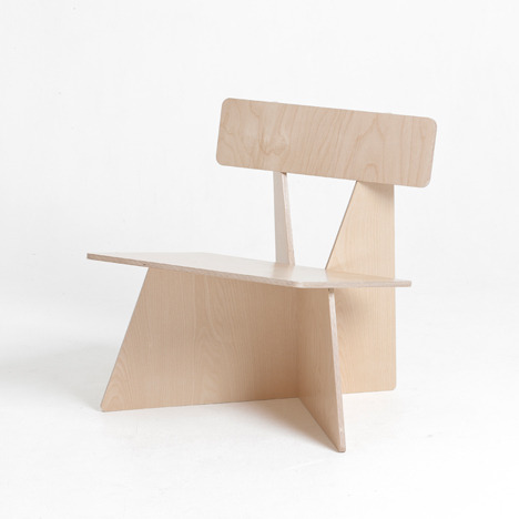 zect-bu: Four Brothers chairs from Seungji Mun / wood yeah