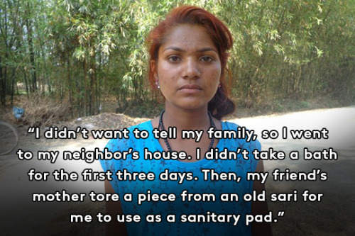 Girls From Around The World Share Their First Periods