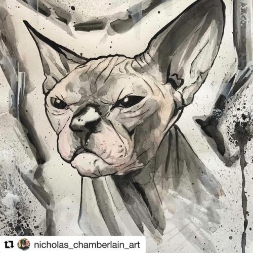 Last day to support Cairo and this talented artist !#Repost @nicholas_chamberlain_art・・・ ATTENTI