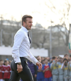 David Beckham’s ass.
