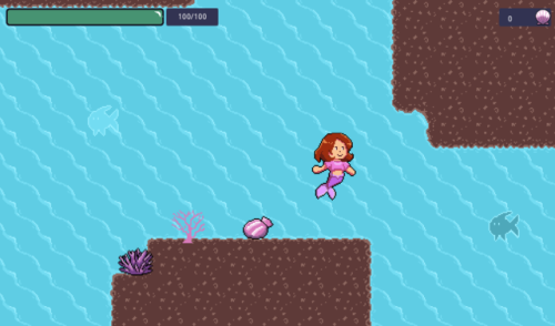 Thalassa: A Fun Little Sidescroller about MermaidsMaya is running late on a date and she’s for