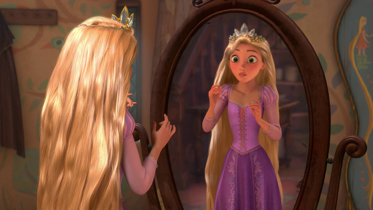 dandylionseeds:  disney princesses + reflections 