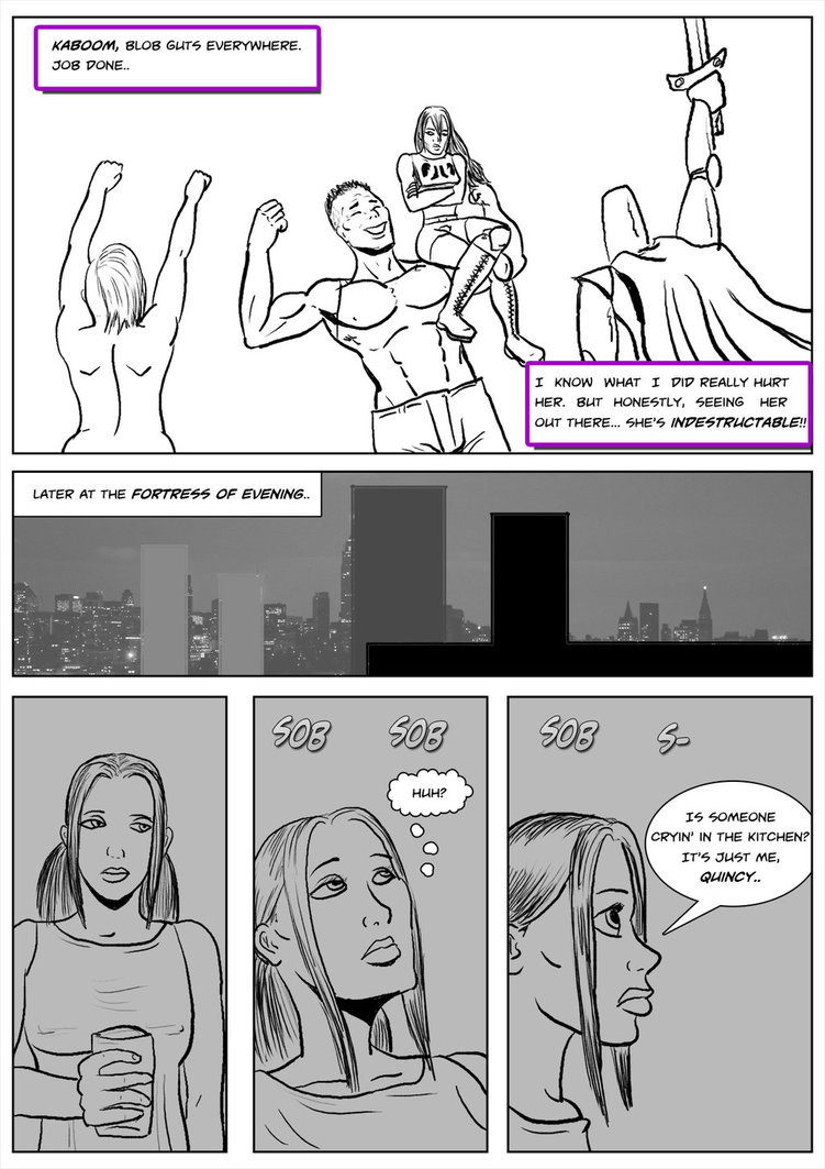 Kate Five and New Section P Page 30 by cyberkitten01 Blue Knight appears courtesy