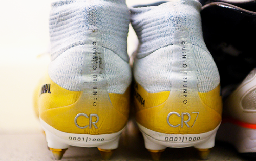 madridistaforever - View of the players’ boots ahead of the Club...