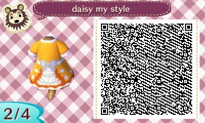 Designed a new dress for Princess Daisy (as well as Peach, but more on that later). Now you can wear