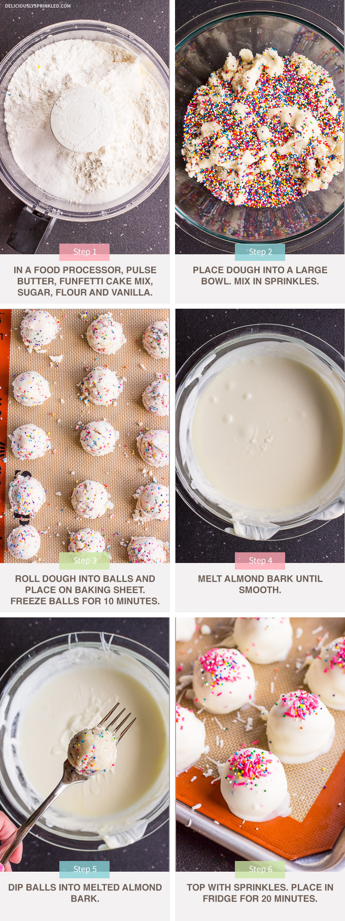 foodffs:  No-Bake Cake Batter TrufflesReally nice recipes. Every hour.Show me what