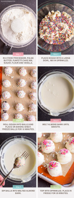 foodffs:  No-Bake Cake Batter TrufflesReally nice recipes. Every hour.Show me what you cooked!
