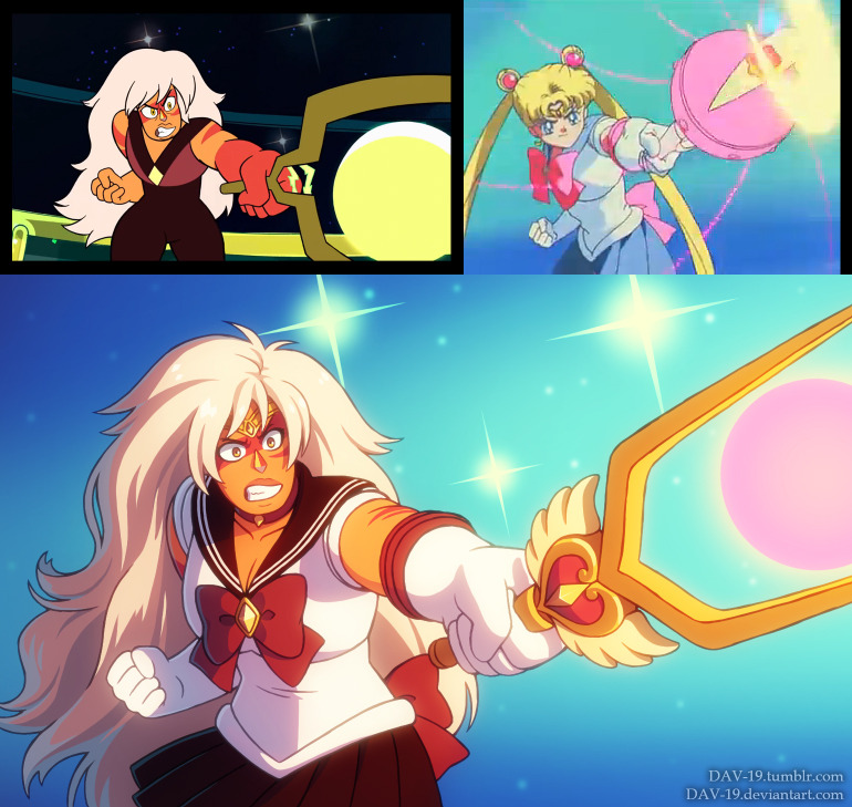 dav-19:  Steven Universe + Sailor Moon