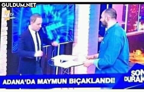 ADANA'DA MAYMUN...