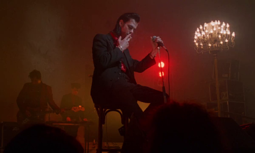 myownprivatecinema:Nick Cave performing in Wings