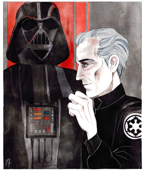 willhuffnpuff: a couple of ( finally ) age appropriate Tarkin studies.  panel below is based on a sm