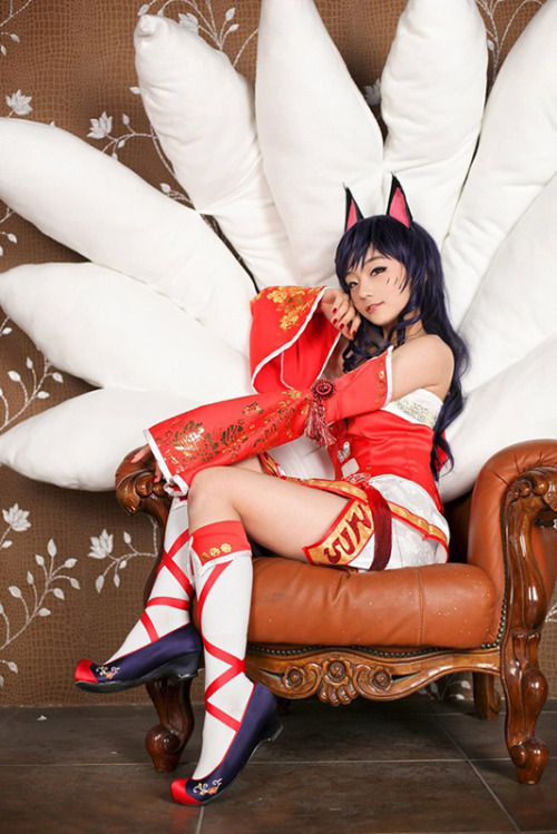 League of legends ahri cosplay nude