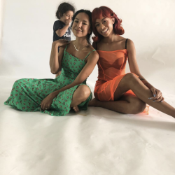 theisisnicolemag:Bts with Elizabeth De La Piedra and Ravyn Lenae for The IN Mag #7 