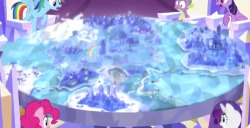 fearingfun:Excited for more exploration!please oh please griffon kingdom hnnnfff *crosses hooflets*.Nice resolution image here -&gt; https://derpibooru.org/826371So there&rsquo;s canterlot and cloudsdale a little to the left of centre, and horseshoe bay