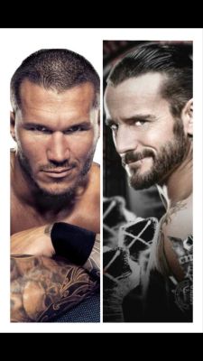 afigz713:  RANDY ORTON AND CM PUNK…love