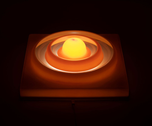 Verner Panton, 'Ring-Leuchte – wall lamp for ‘Visiona 2’, 1969. Plastic. Made by Louis P