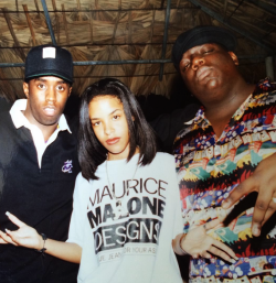 90shiphopraprnb:  Puff Daddy, Aaliyah and