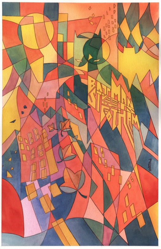 league-of-extraordinarycomics:  Batman Artwork Created by Dustin Nguyen