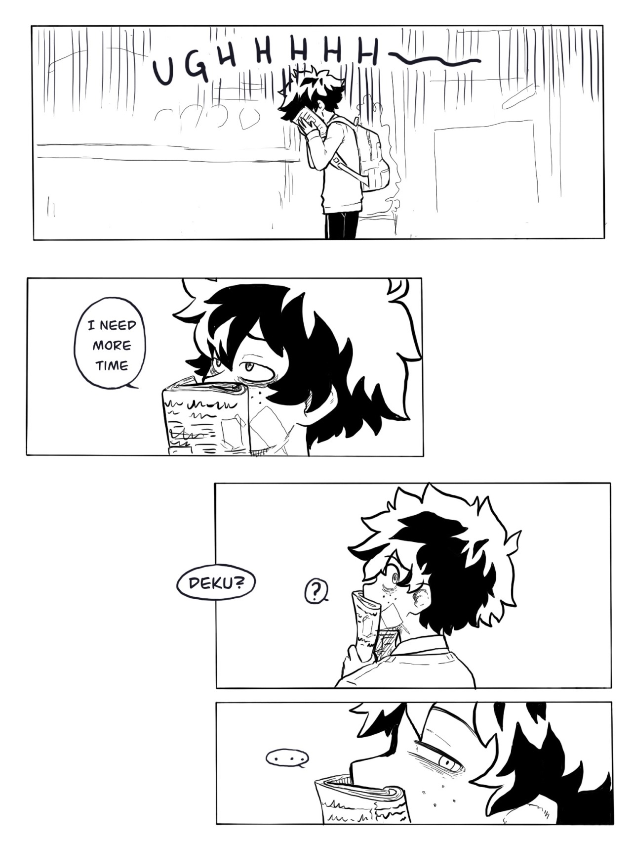 Villain deku comic