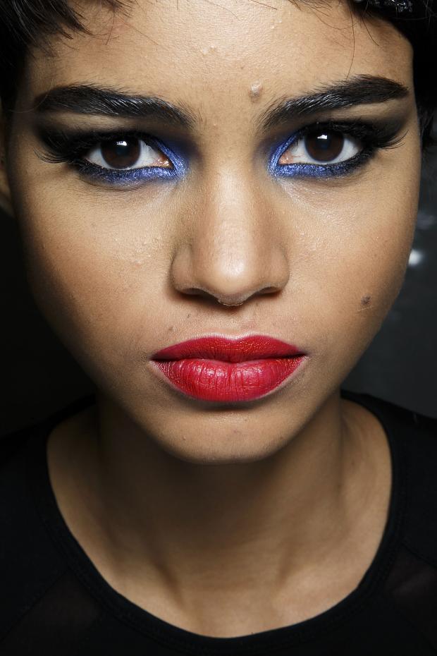 modelsofcolor:  Make-up look for Jean Paul Gaultier Haute Couture S/S 2014  for