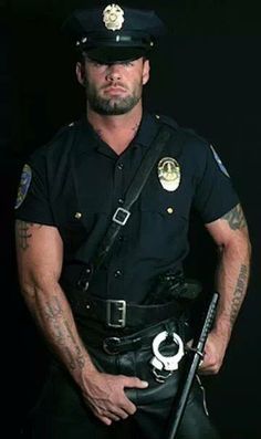 I think cops are so hot. My idea of romance