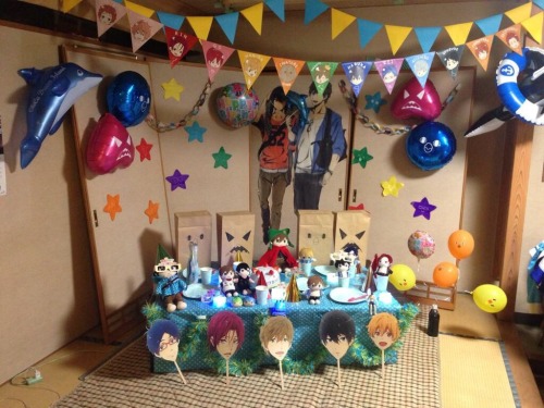 h-aruu: Japanese fans celebrating Makoto’s birthday! x x x x x